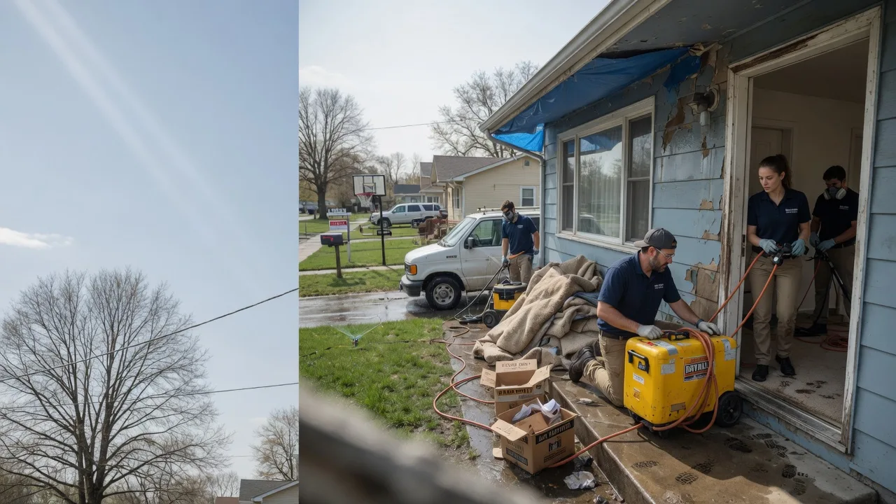 Basement Flood Cleanup in La Salle, TX near me